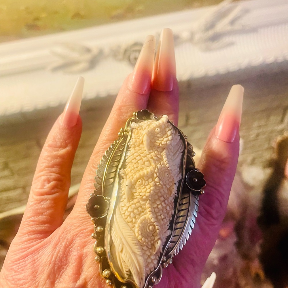 Adjustable statement ring - Picture 2 of 10